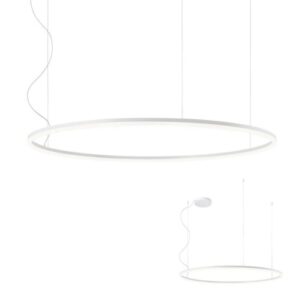 Пендел LED Redo ORBIT 76W 3000K димируем бял