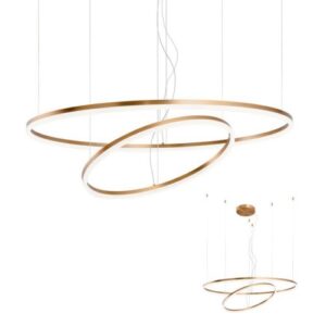 Пендел LED Redo Orbit Bronze 40.5W 3000K димируем