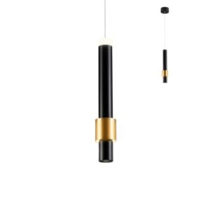 Пендел LED Redo TYCON 5W, димируема, златист/черен