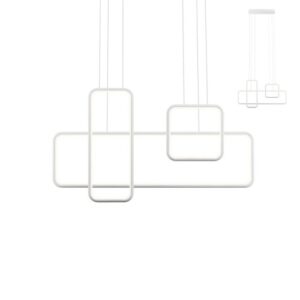 Полилей LED Redo THAI 8.6W 3000K 5594lm димируем бял