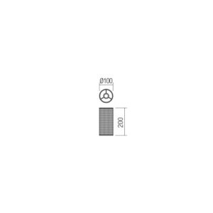 Настолна лампа Smarter SHADOW WH, E14, 28W, бяла - Image 2