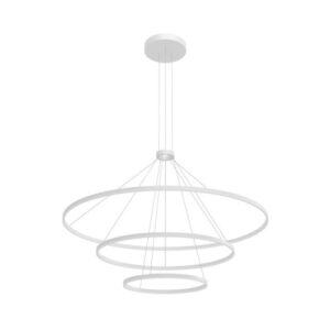 Пендел Redo ORBIT LED 151W DALI, топла светлина, бял