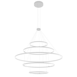 Пендел LED Redo ORBIT 286W DALI 3000K бял