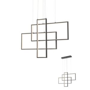 Полилей Smarter 01-2315 PLANA LED 60W димируем, черен