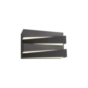 Аплик LED Redo 01-2396 ZIGO 18W 3000K черен - Снимка 1