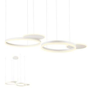 Полилей LED 114W с димер Redo SIGUA 3000K бял - Снимка 1
