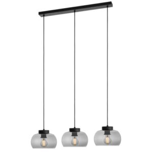 Пендел Smarter Croma 3x42W E27 димируем, черен - Снимка 1