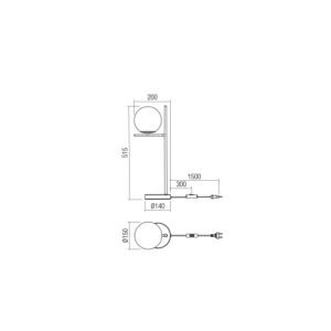 Настолна лампа Smarter BOLDY E14 28W димируема - Image 2