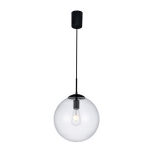 Пендел Smarter 01-3170, E27, 42W, черен/прозрачен
