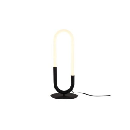Настолна лампа Smarter LATIUM 9W LED, димируема, черна
