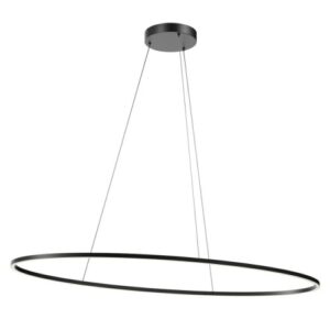 Пендел LED Redo LEO CCT 65W димируем, черен/бял - Снимка 1