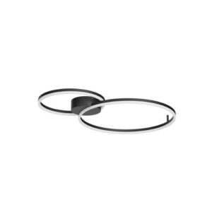 Плафон LED Redo Orbit Black 6.3W 5632lm - Снимка 1