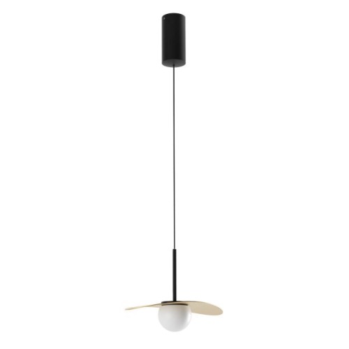 01-3308-500x500-1 Пендел LED Redo Cody 11W димируем 3000K черен/златист - Image 1