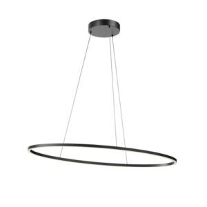 Пендел LED Redo LEO CCT 43W димер черен/бял