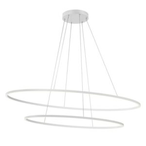 Пендел LED Redo LEO CCT бял с димер - Снимка 1