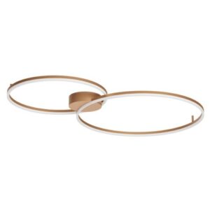 Плафон Redo 01-3366 ORBIT BRONZE LED 8.8W топла светлина - Снимка 1