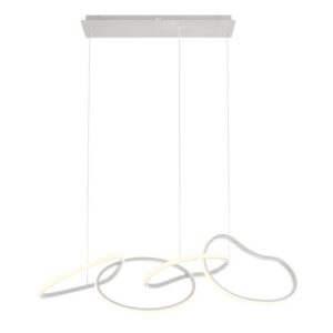 Пендел LED Redo Bias 90W, димируем, 7183lm, CCT бял - Снимка 1