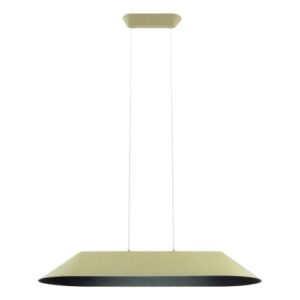 Пендел LED 23.5W 3000K Redo Akira SU, черен/зелен