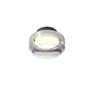 Плафон LED 18W Redo SOLERA PL 3000K черен/бял - Снимка 1