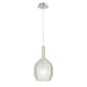 Пендел Smarter TRESOR E27 1x42W хром/зелен - Снимка 1