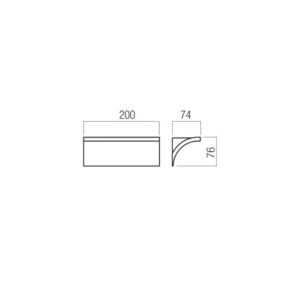 LED аплик REDO 01-4252 VELAS AP LED 9.5W 2700K FOGGY NICKEL - Image 2