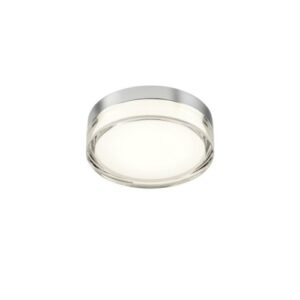 LED луна за външен монтаж за баня REDO 01-3725 FRISBI PL LED 8W 3000K D150 IP44 CH