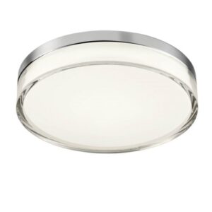 Плафон LED Redo FRISBI PL 18W IP44 3000K/4000K Хром
