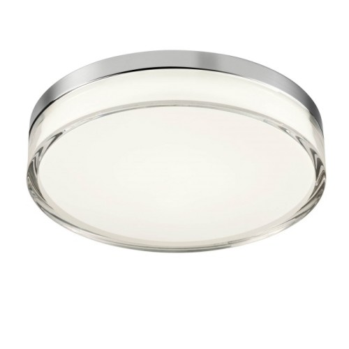 01-3728-500x500-1 Плафон LED Redo FRISBI PL 18W IP44 3000K/4000K Хром - Image 1