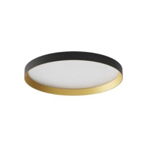 Плафон LED Redo DAMA PL 40W димируем, ф450, черен/златист