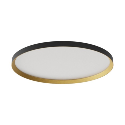 01-3751-triac-500x500-1 Плафон LED Redo DAMA PL 50W 3000K димируем черен/златист - Image 1