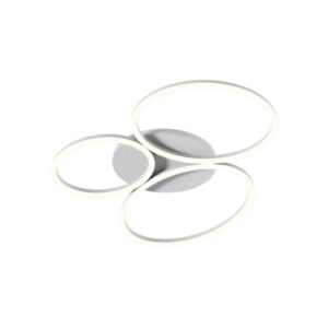 Плафон LED Smarter RITMO 40W 4000K димируем бял