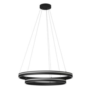 Пендел LED Smarter Valdis 76W димируем, 3000K, черен/бял