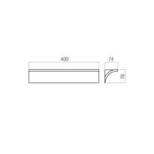 LED аплик REDO 01-4257 VELAS AP LED 14.4W 2700K MBK - Image 2