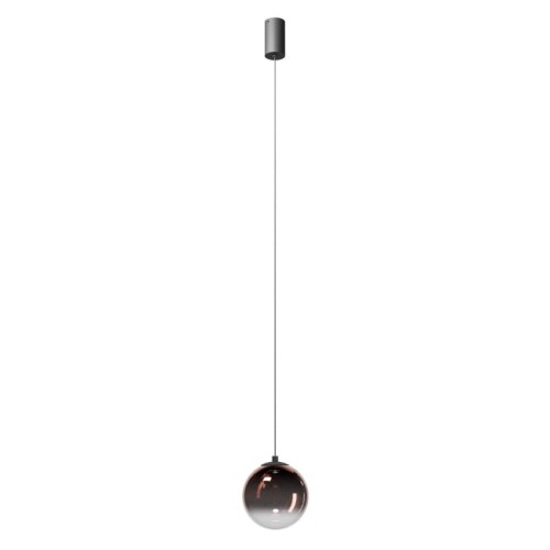 01-3967-500x500-1 Пендел LED Redo IRIDES SU 5W 3000K кафяв/черен - Image 1