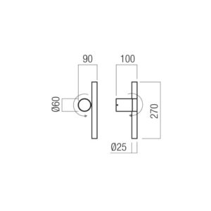Аплик Redo PRAXI AP LED 8.3W 3000K с димер - Image 2