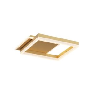 Плафон LED Smarter SAMI PL 40W 6000K златист димиращ