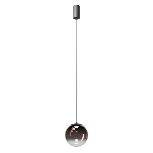 01-4097-500x500-1 Пендел LED Redo IRIDES SU 7W 2700K кафяв/черен - Image 1
