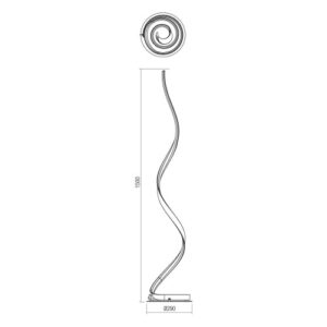 Лампион LED 24W, Redo Torsion, димируем, топла/неутрална светлина - Image 2