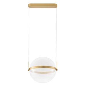 Пендел LED Redo Atlas SU 34W 3000K димируем месинг - Снимка 1