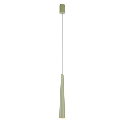 01-4407-500x500-1 Пендел LED Redo Botera SU 10W 3000K матов зелен с димер - Image 1