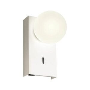 LED аплик с ключ и USB REDO 01-4656 NORMA AP LED 5W 3000K SWH - Снимка 1