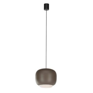 Пендел 21W LED Redo Dubbo, CCT, TRIAC димер, кафяв/бял