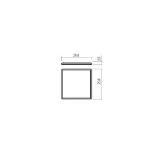 Плафон LED Smarter 05-936 MEMO 24W димируем IP54 - Image 2