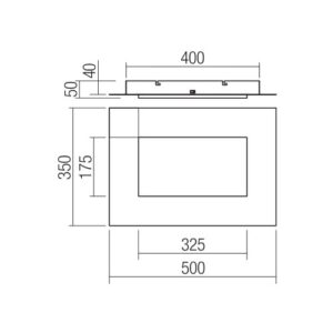 LED панел за външен монтаж SMARTER 05-992 TATAMI PL LED 36W CCT 3000/4000K/6500K SWH - Image 2