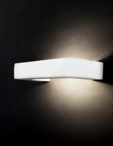 Аплик Nova Luce Renata, G9, 1x40W, IP20, бял гипс - Image 2