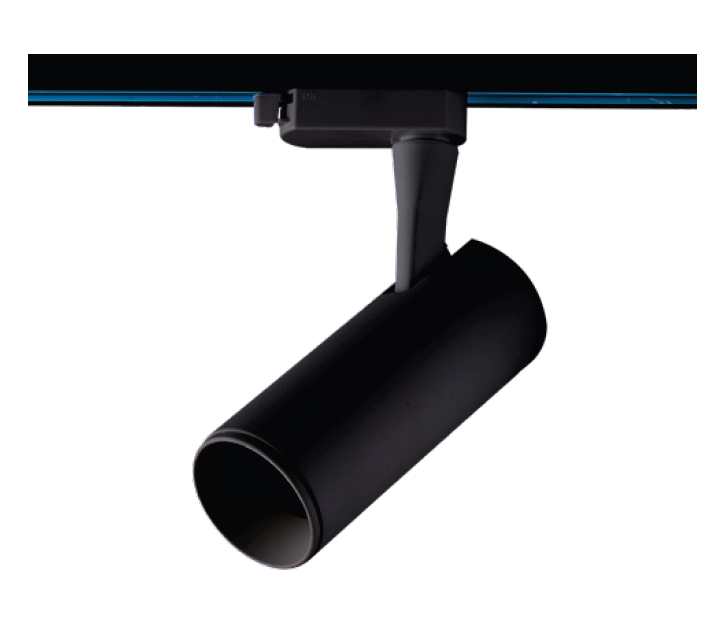24tla2b Прожектор за монофазна шина ACA LIGHTING 24TLA2B BLACK - Image 1