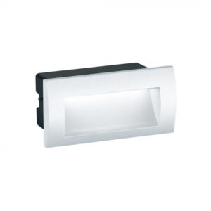 Вградена стенна лампа Riva LED модул 3,6W 220-240V бяла