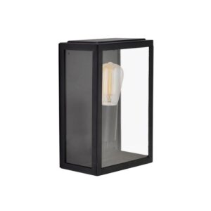 Външна лампа Country E27 60W IP44 черна - Снимка 1