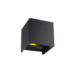 Аплик Greg LED 6W IP54 3000K черен за външна стена