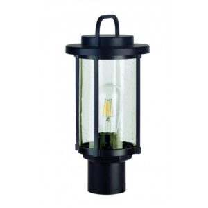 Външна лампа Kimolos E27, 60W, черна, IP44